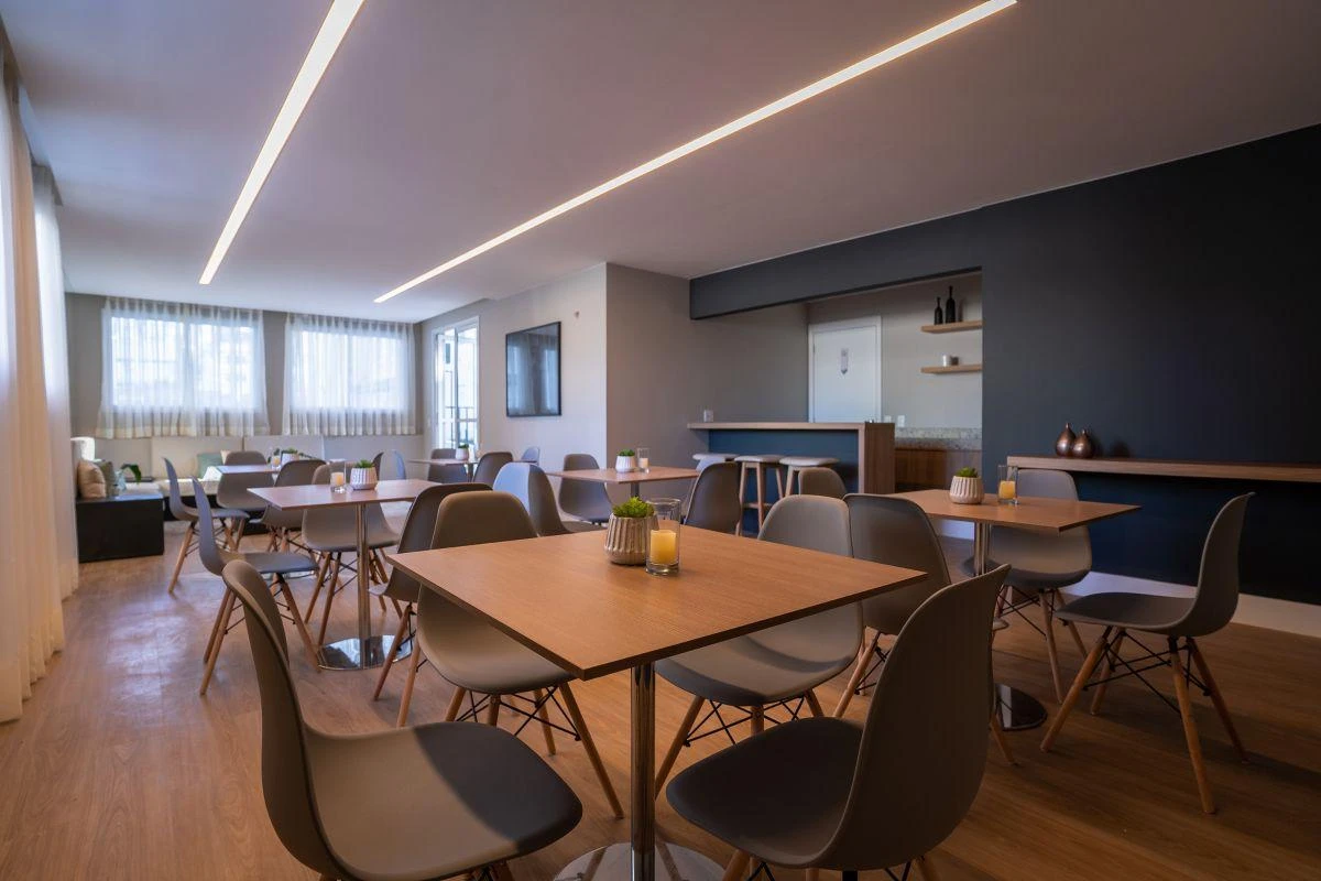 40 m² apartment with 2 bedrooms and city view — photo 26