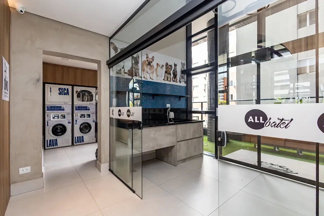 Apartamento mobiliado de 1 dormitório com box de vidro — photo 9