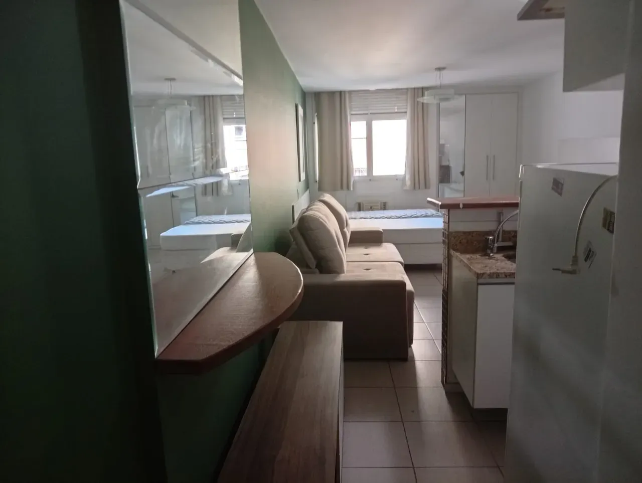1-bedroom apartment with a built-in balcony grill — photo 45