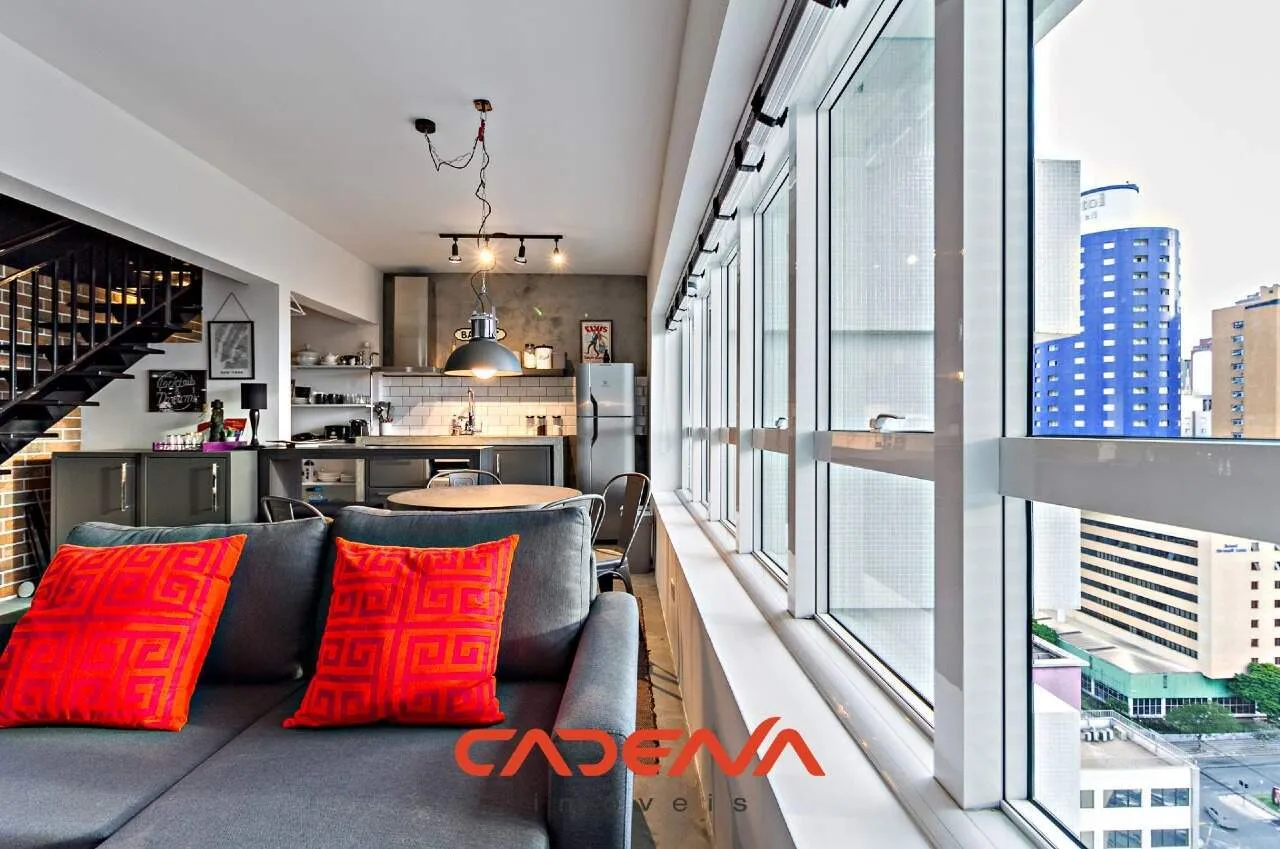 One-bedroom apartment with floor-to-ceiling windows — photo 7