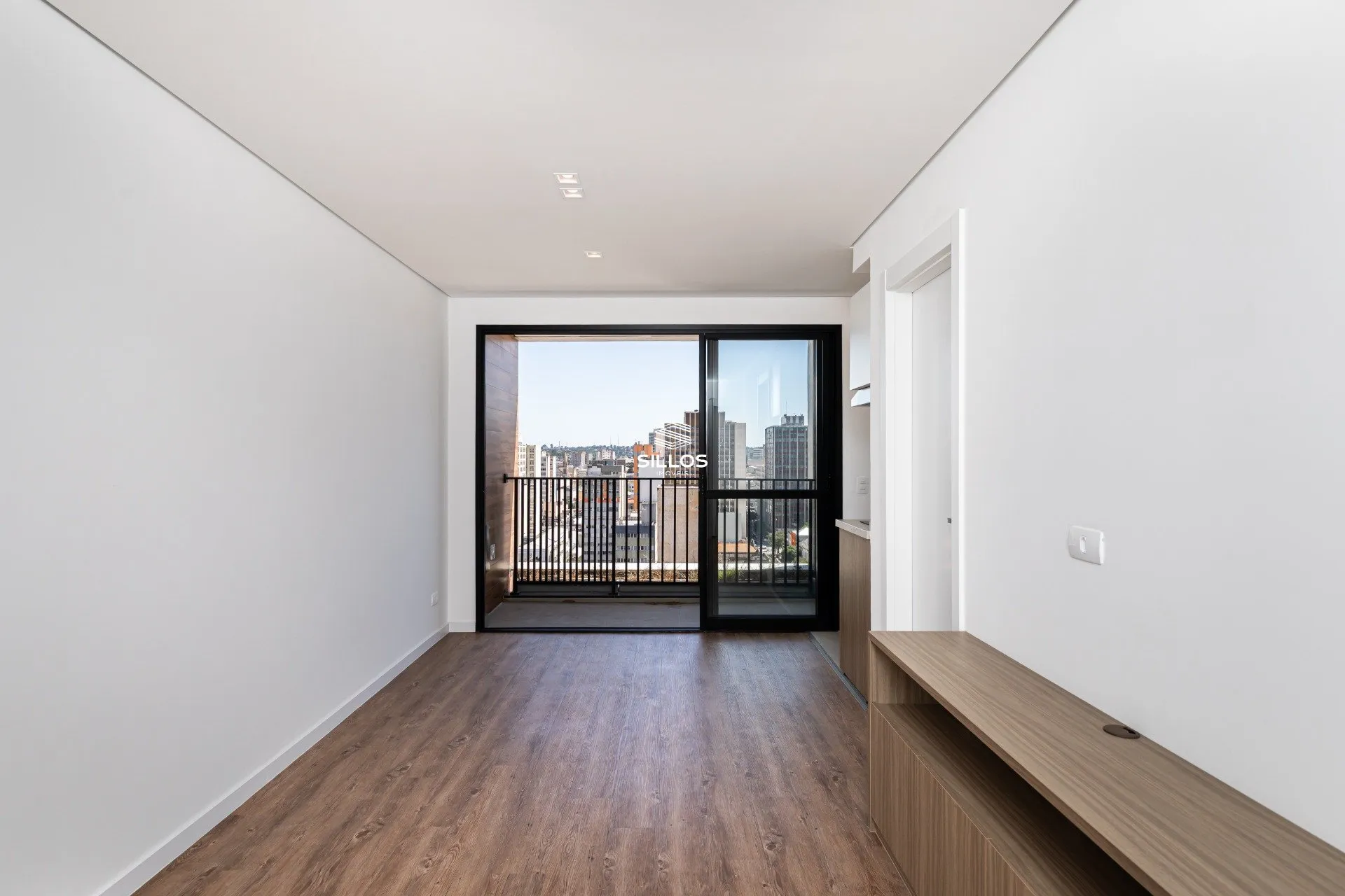 Home office in a 2-bedroom apartment, 51 m²