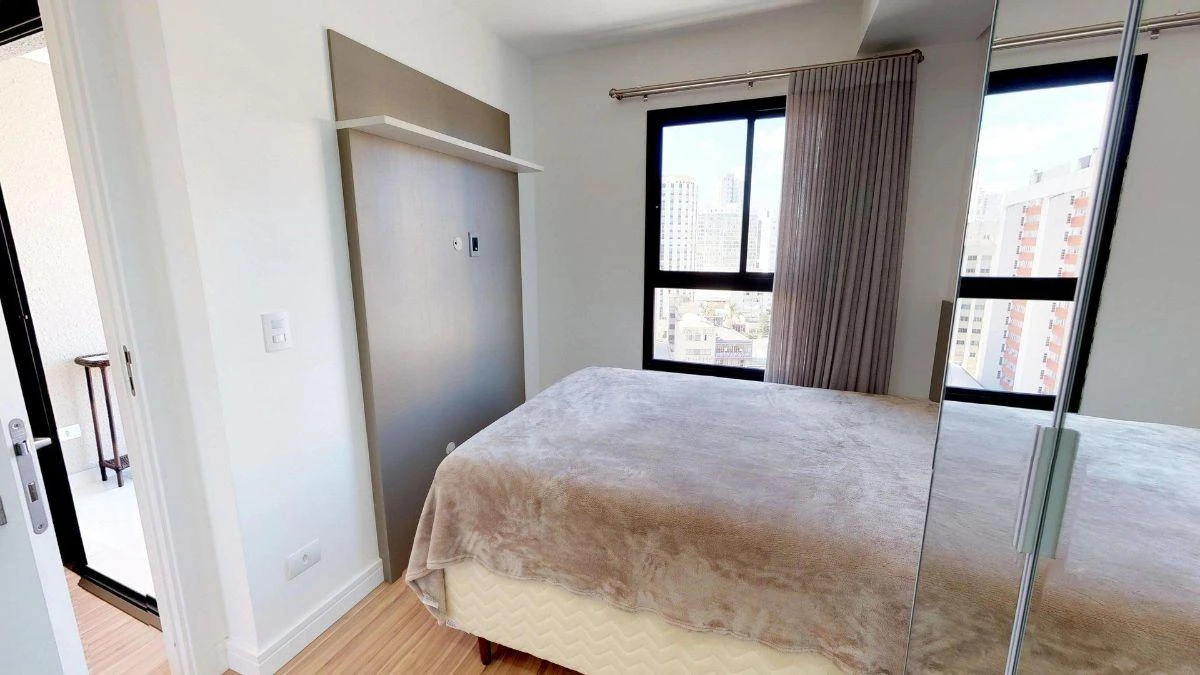 One-bedroom apartment with a home office in Curitiba — photo 10