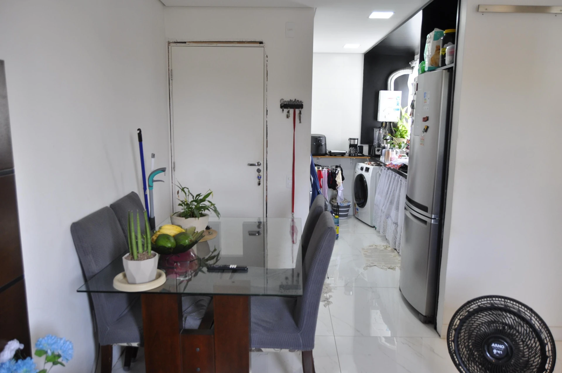 2 quartos e espaço de home office: apartamento de 45 m² — photo 17