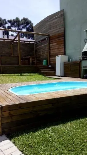 Furnished 25 m² house with 1 bedroom and glass shower — photo 14