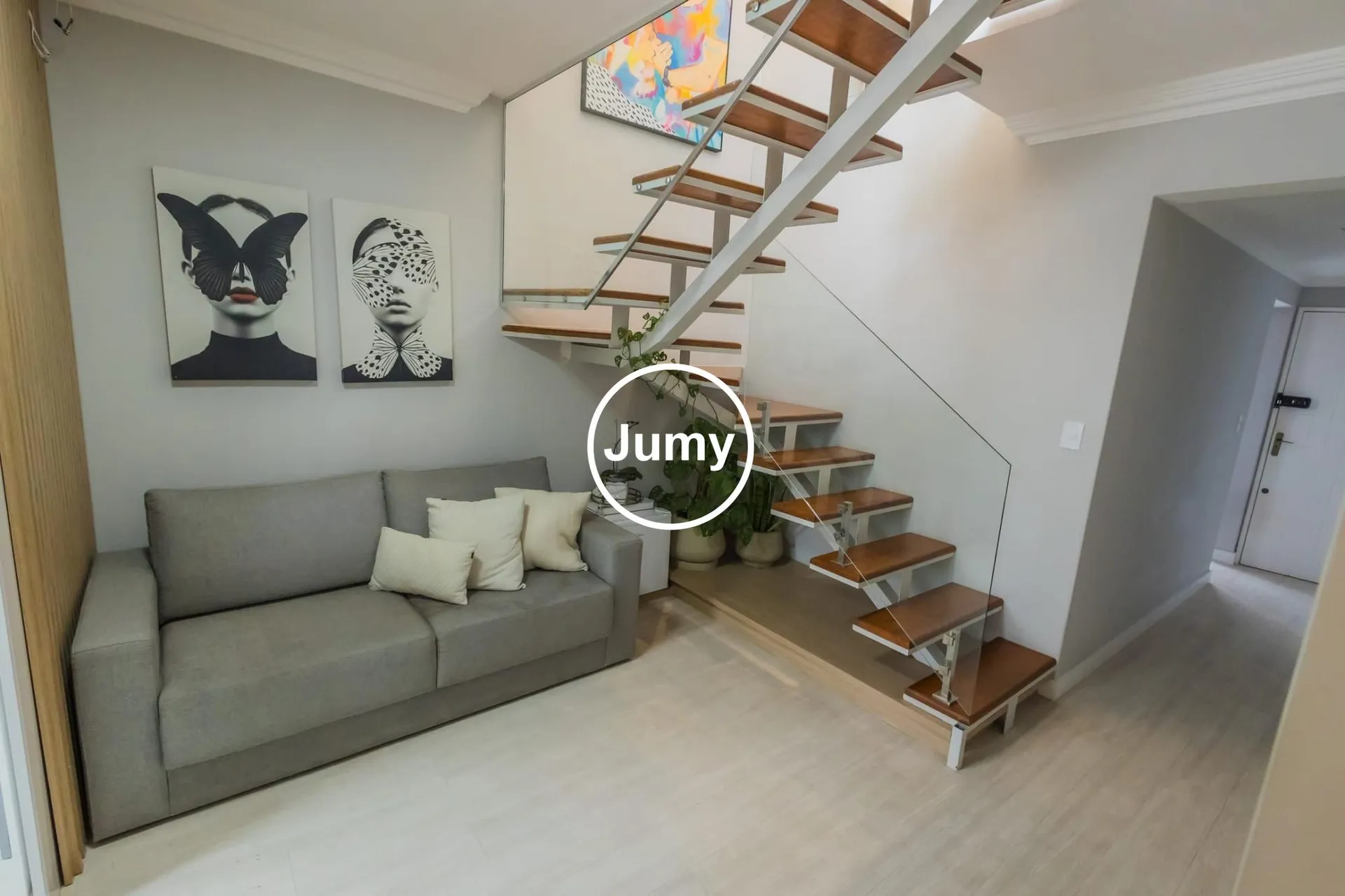 Furnished duplex apartment with 3 bedrooms and 2 parking — photo 18