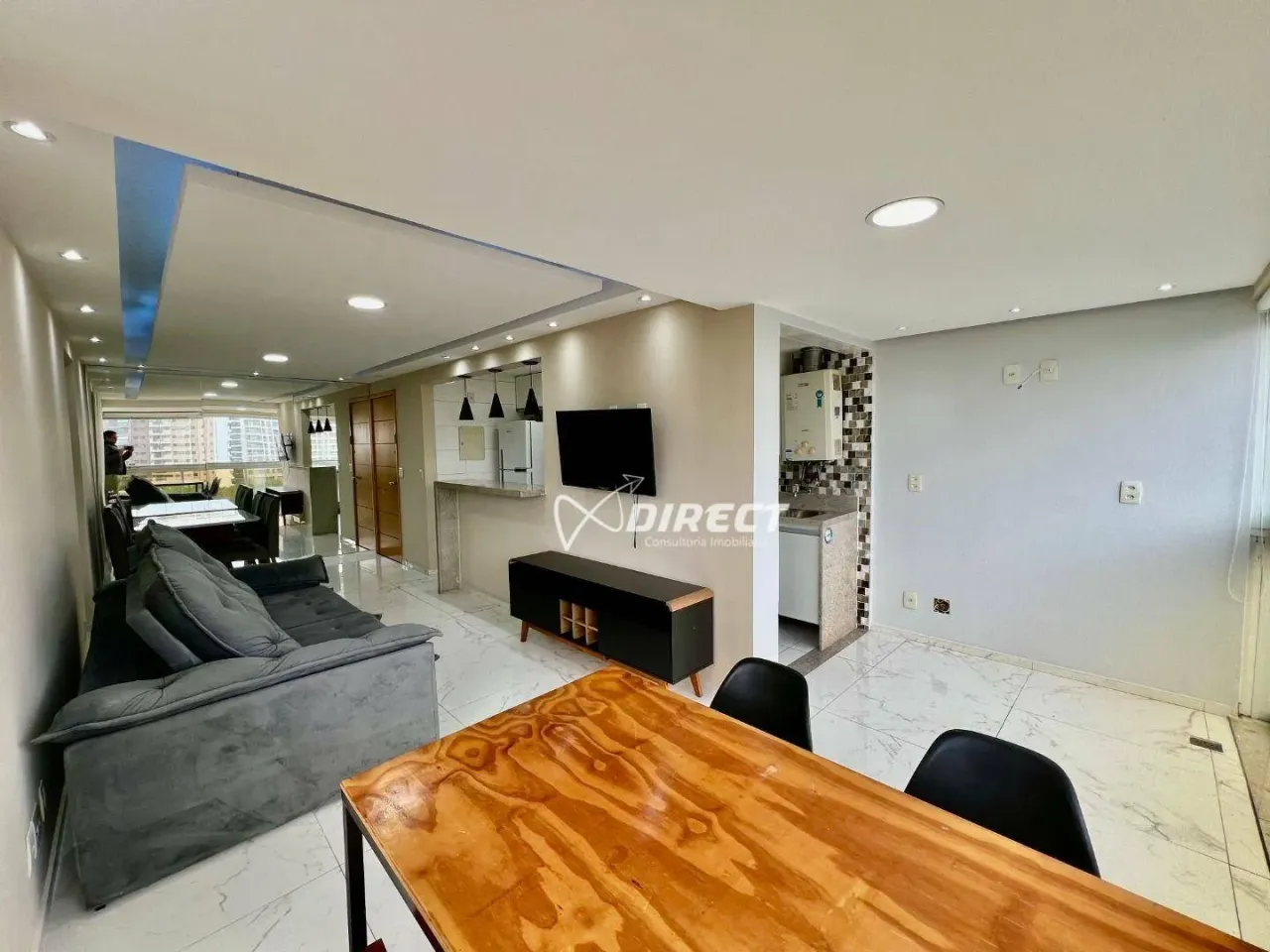Furnished 3-bedroom apartment with 2 bathrooms — photo 11