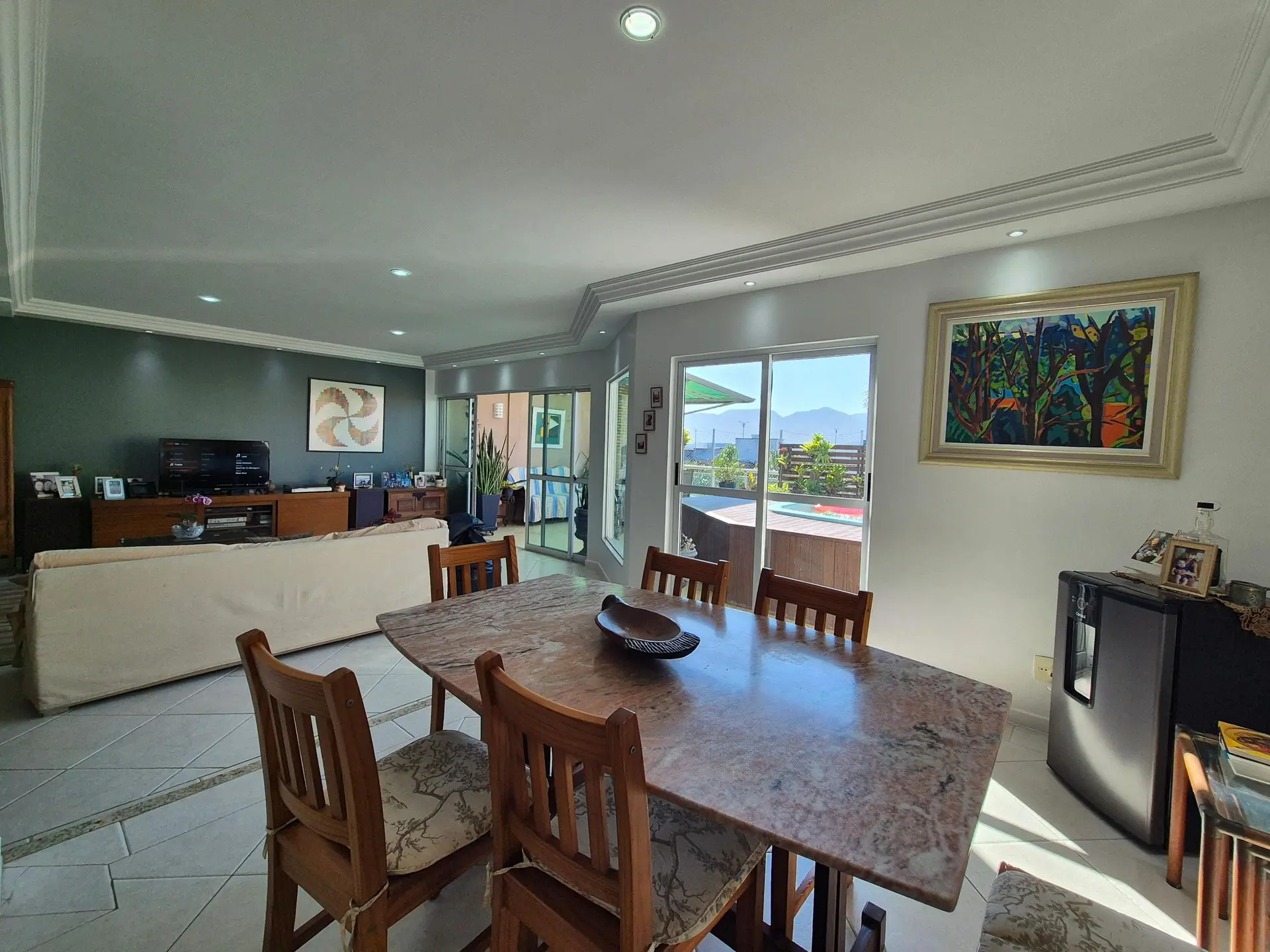Mountain view in a 4-bedroom apartment, 265 m² — photo 32