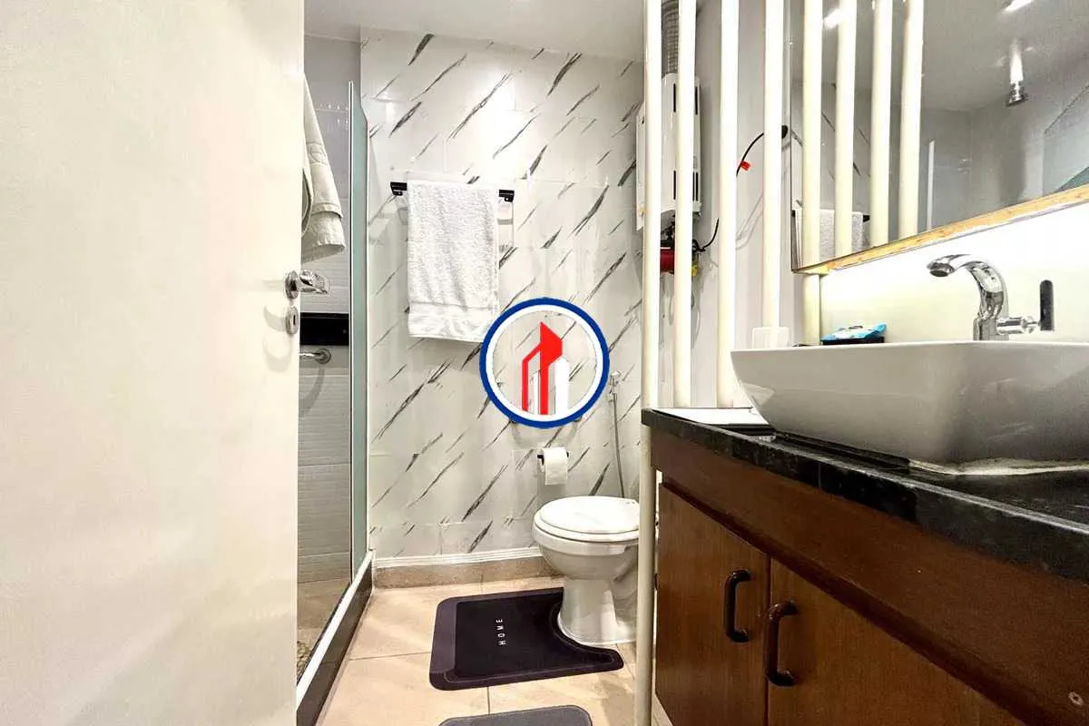 Furnished duplex apartment with 1 bedroom and 1 parking — photo 17