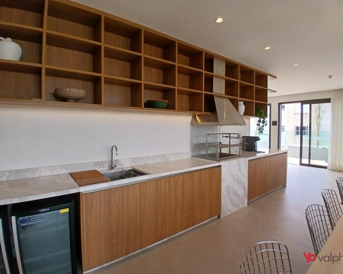 Home office in a one-bedroom apartment, 32 m² — photo 36