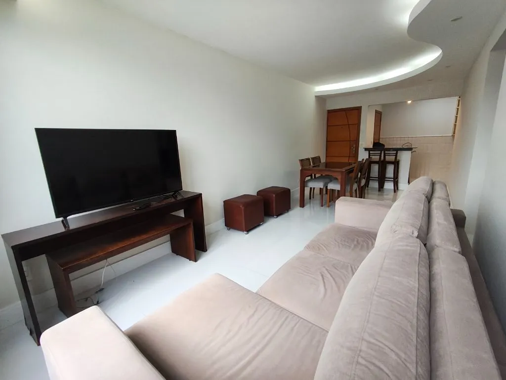 Furnished 100 m² apartment with 3 bedrooms and 1 parking