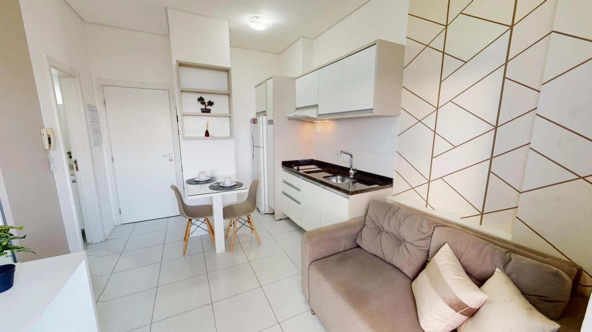 1 quarto e espaço de home office: apartamento de 25 m² — photo 23