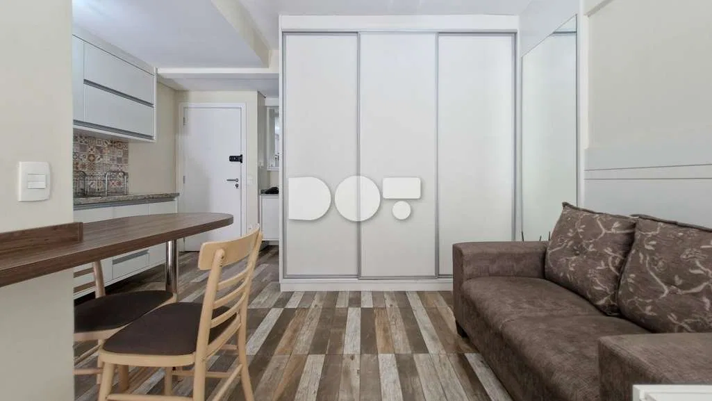 One-bedroom apartment with a washing machine in Curitiba — photo 11