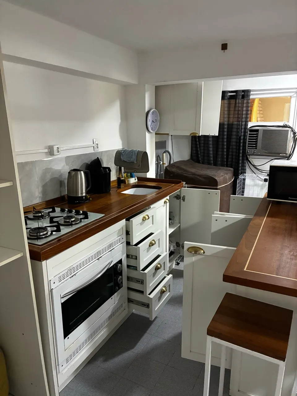 Washing machine in a one-bedroom house, 16 m² — photo 5