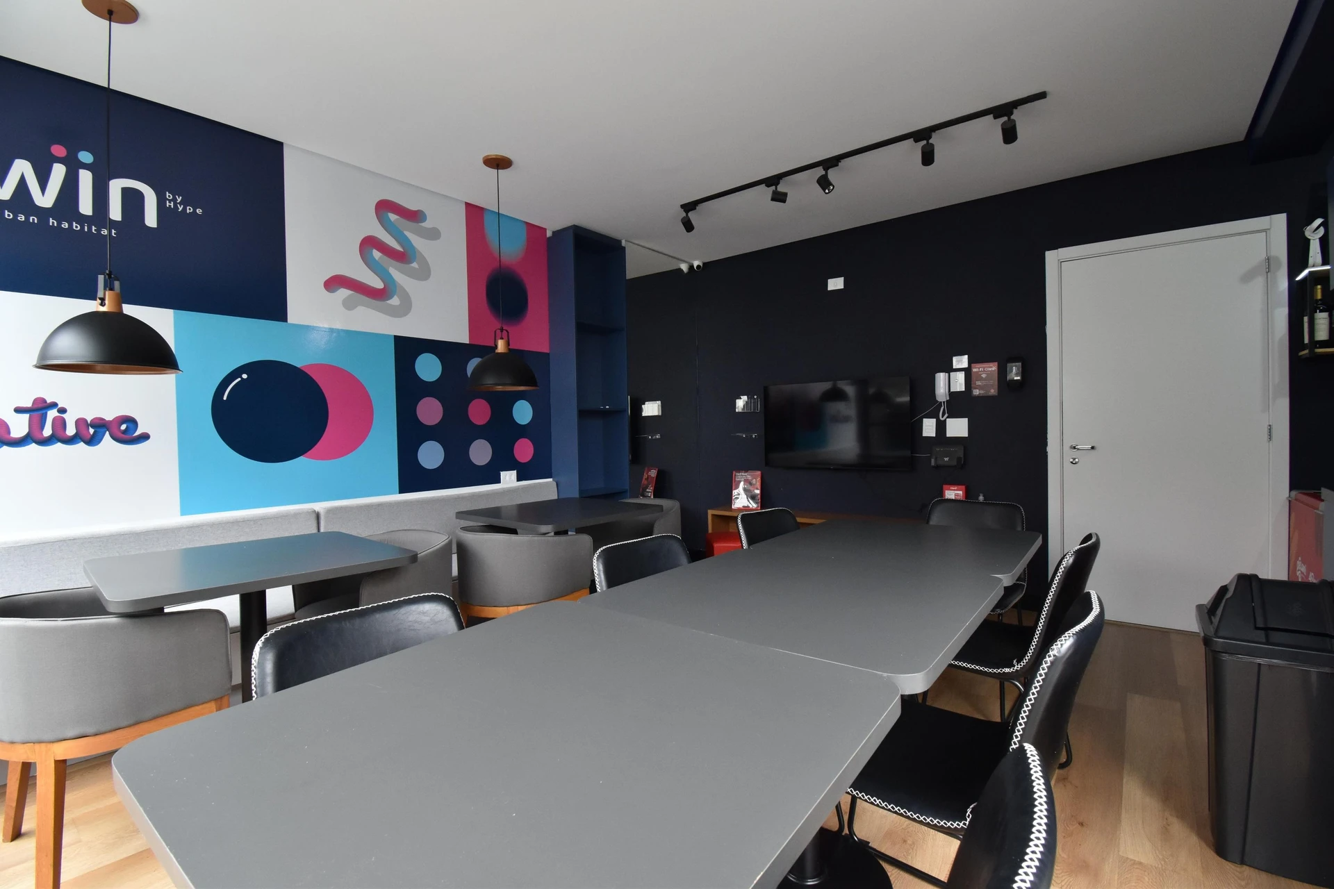 Apartamento de 36 m² com máquina de lavar e varanda gourmet — photo 42