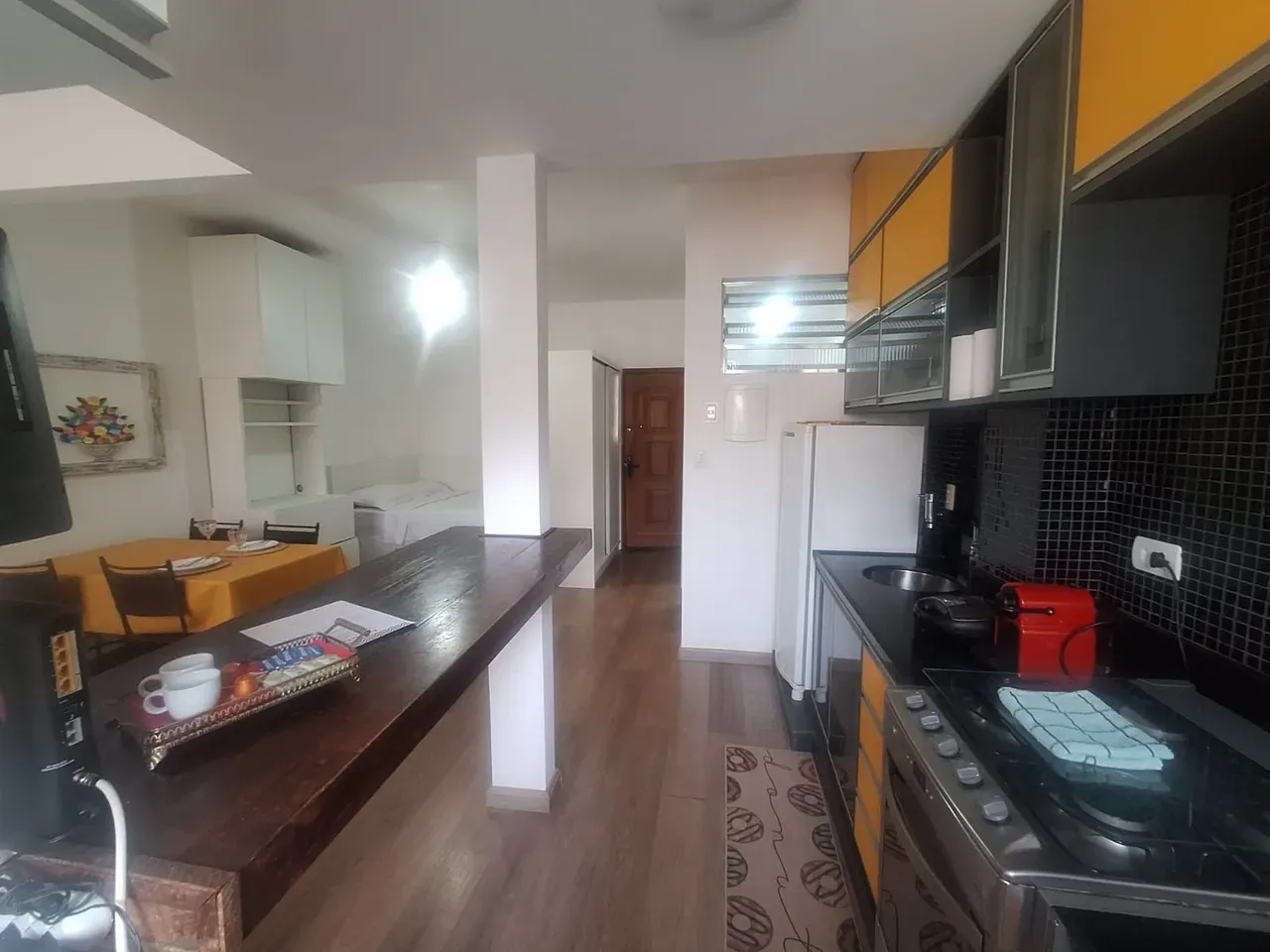 Furnished studio with 25 m², 1 bedroom and 1 bathroom — photo 8