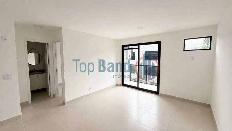 1-bedroom apartment with a balcony and open kitchen