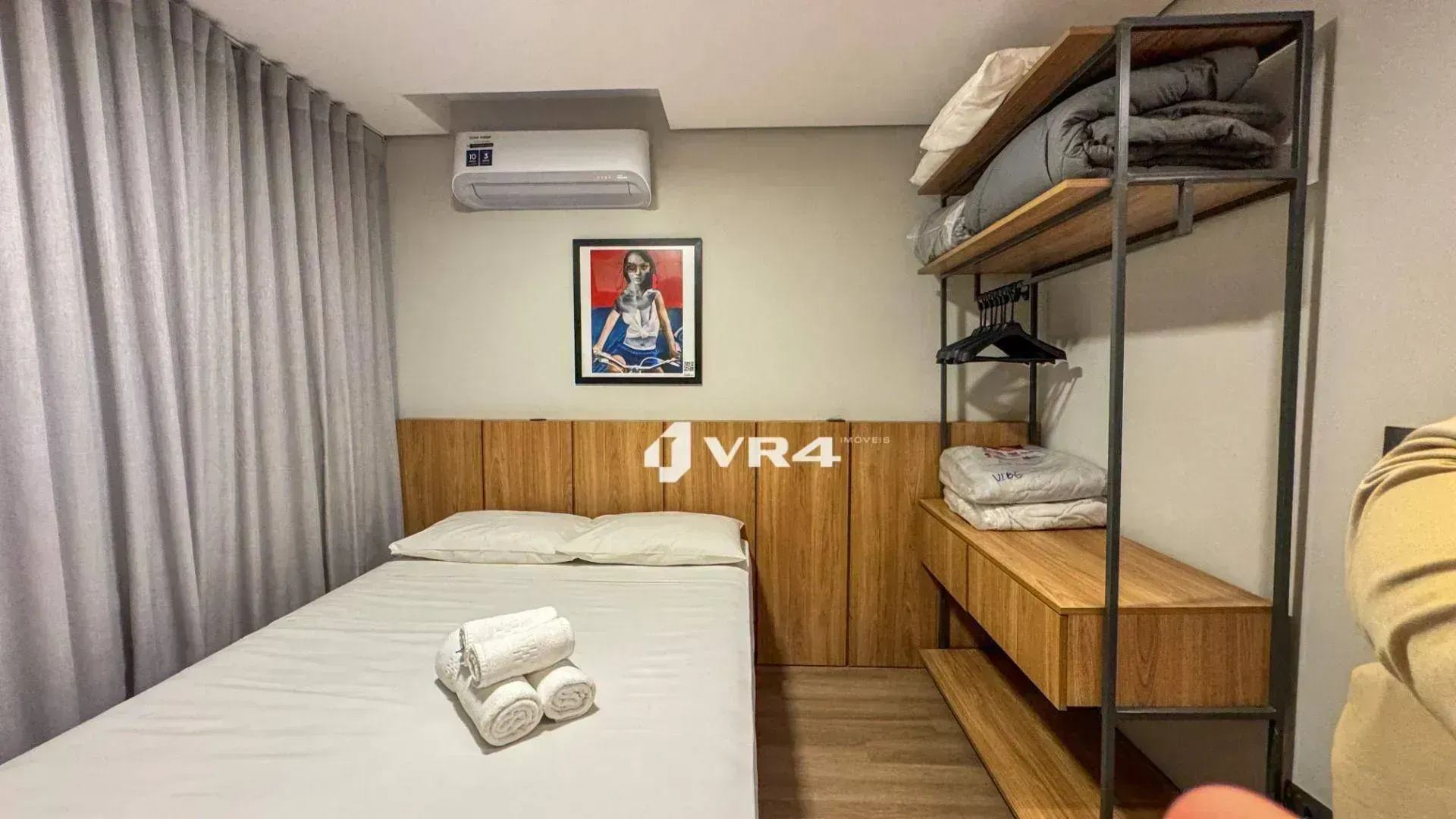 Furnished studio 19 m² with balcony and private BBQ — photo 7