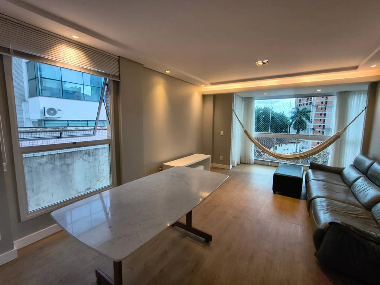 Floor-to-ceiling windows in a 2-bedroom apartment, 78 m² — photo 5