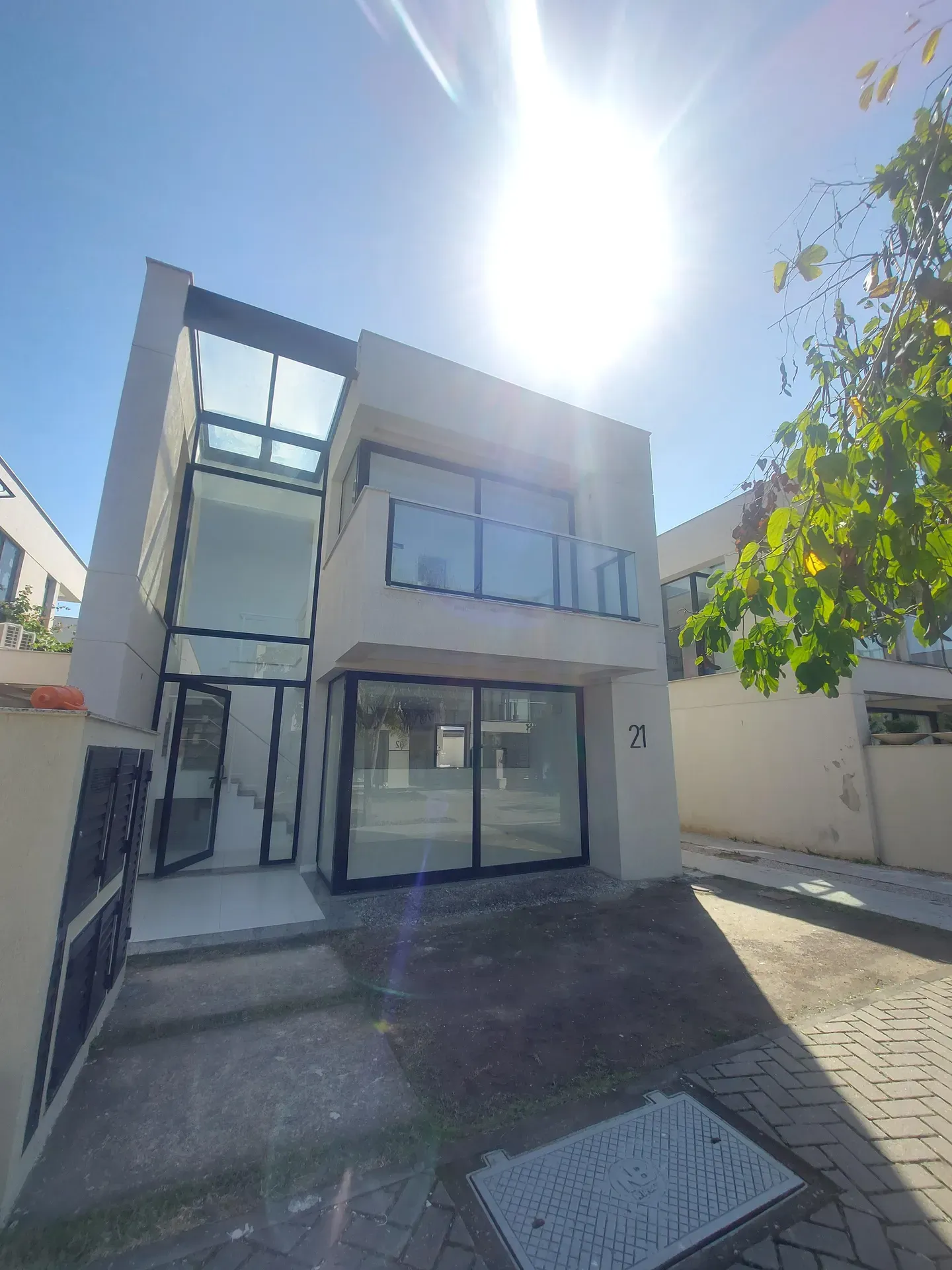 House, 137 m², with a grill on the balcony
