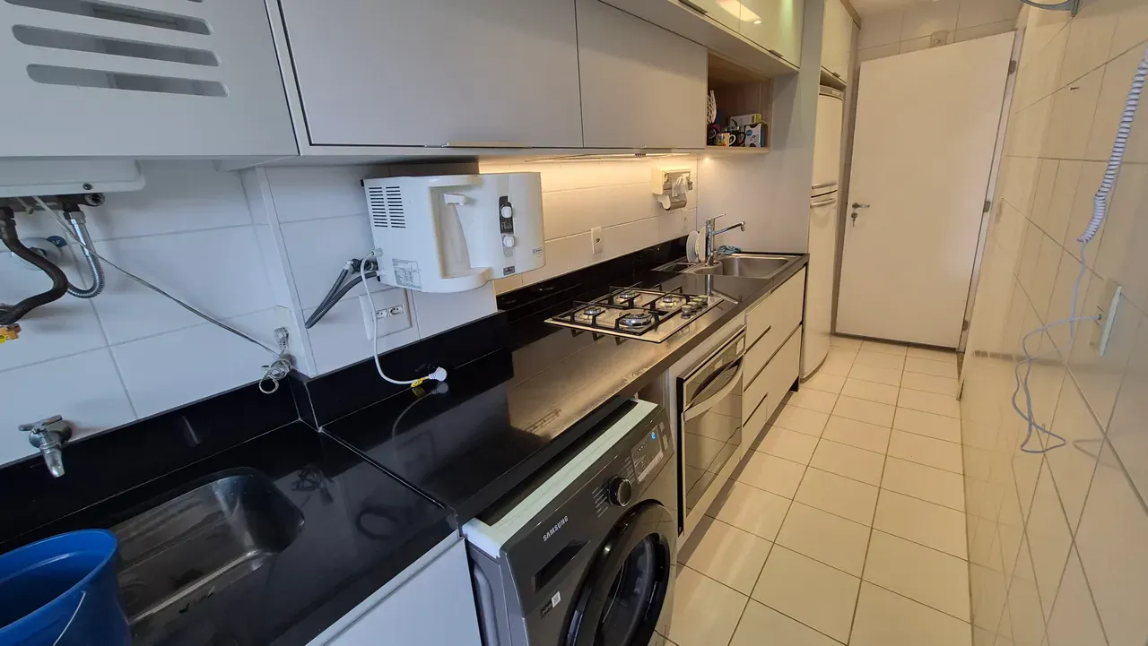 Apartamento mobiliado de 2 quartos em condomínio com sauna — photo 10