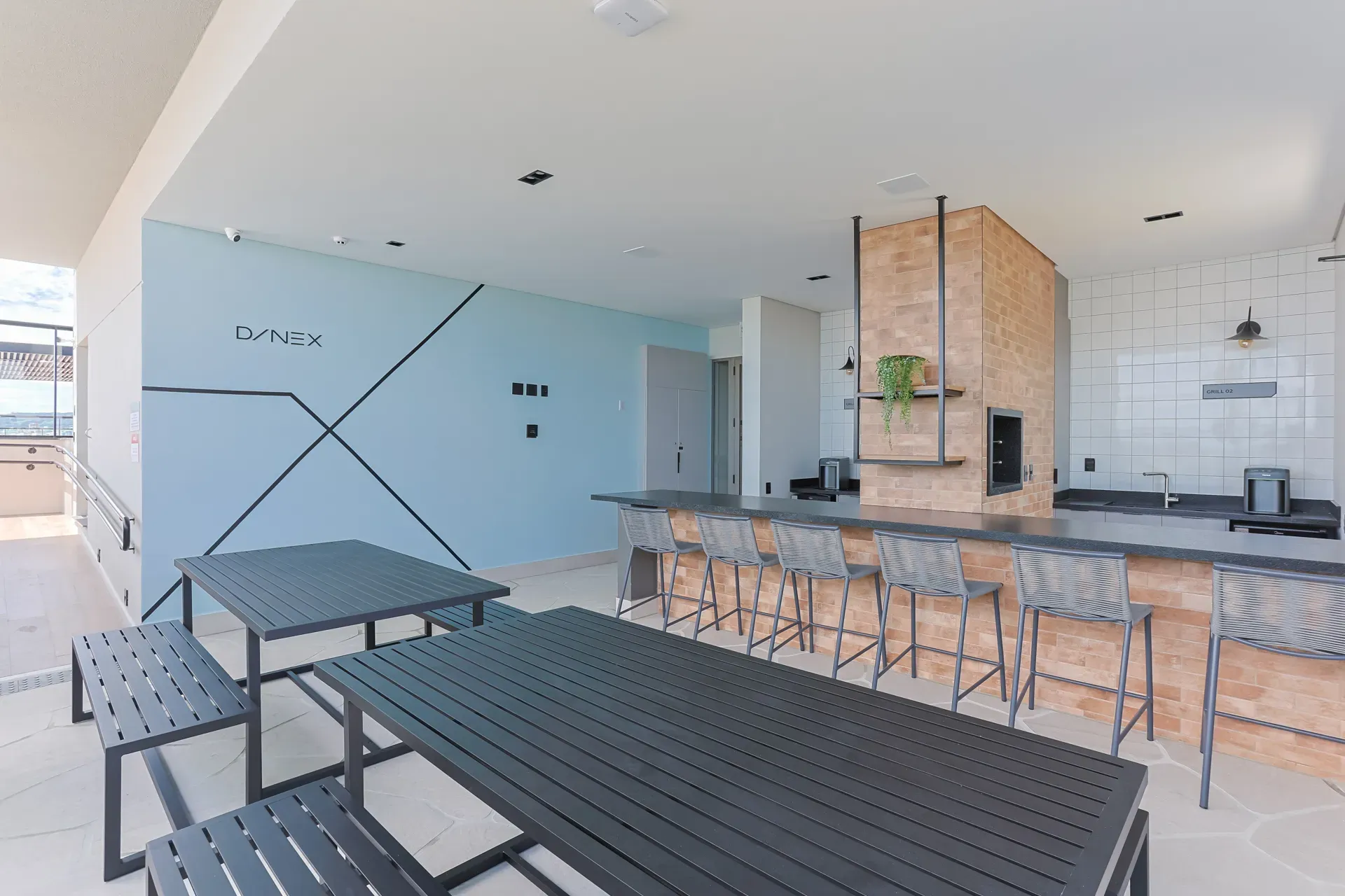Studio de 34 m² com 1 quarto e cozinha americana — photo 15