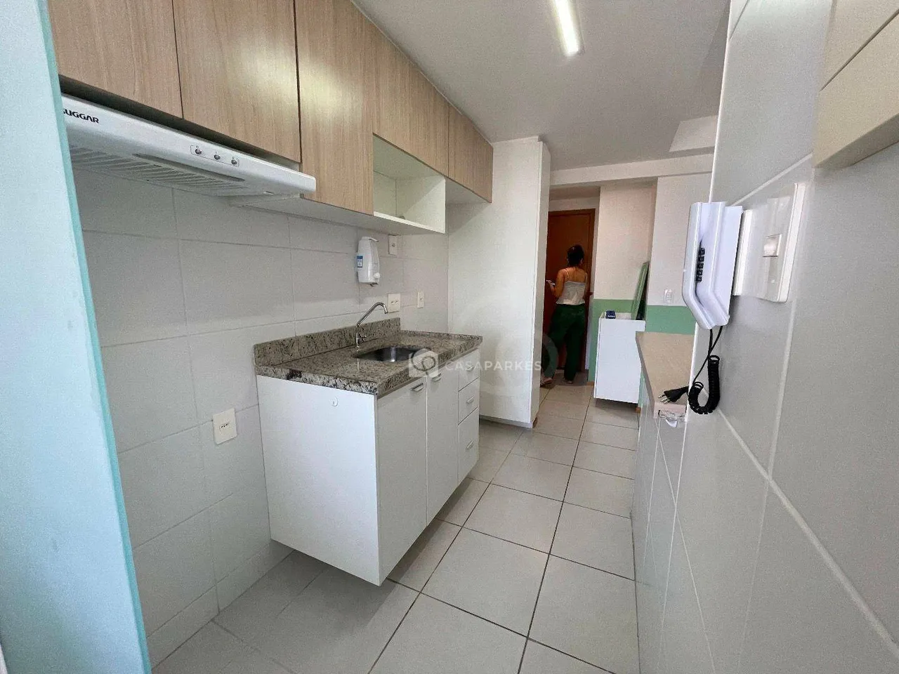 Квартира с 1 спальней и открытой кухней 45 м² — photo 12