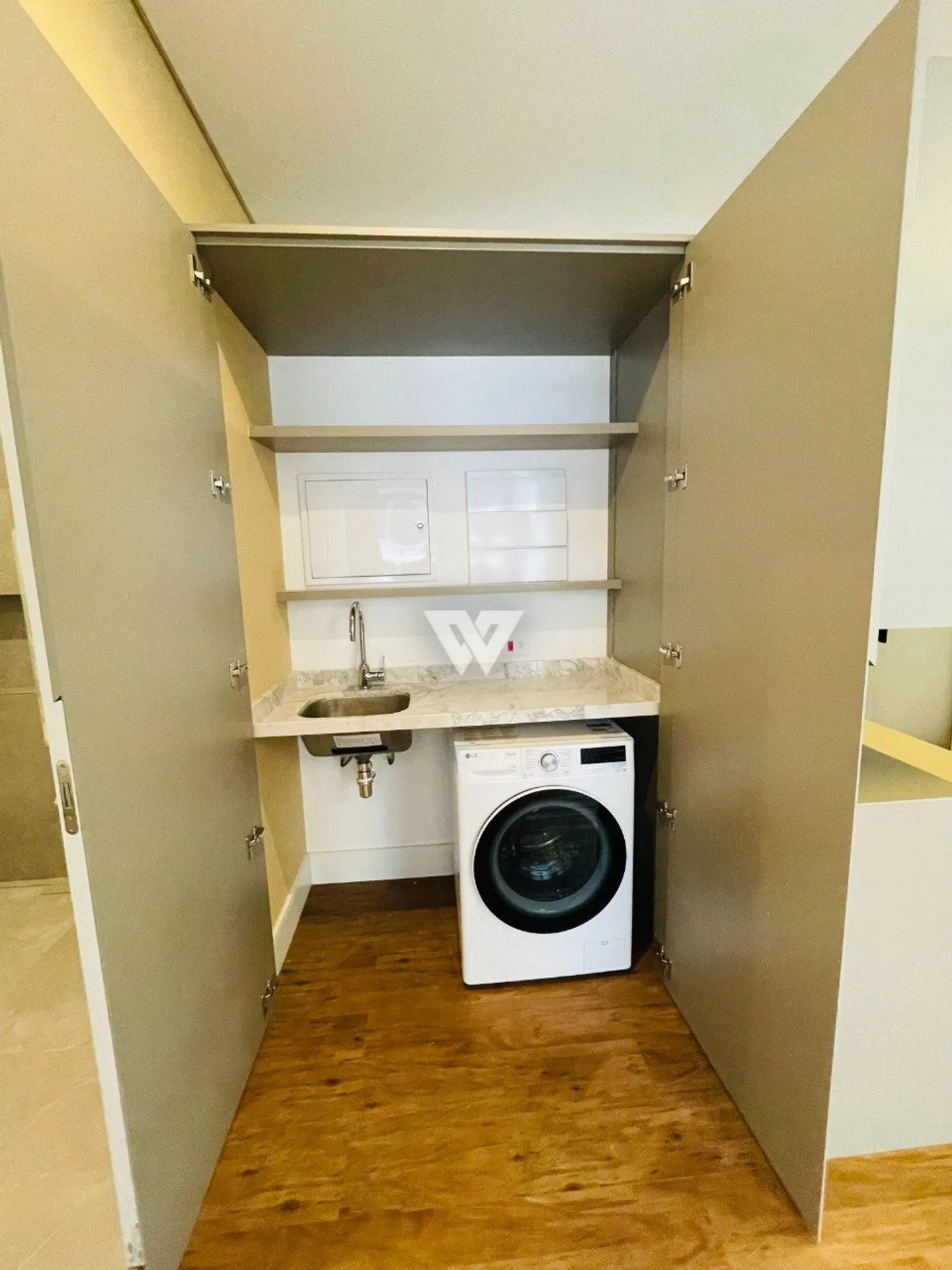 Furnished apartment, 49 m², with a washing machine — photo 41