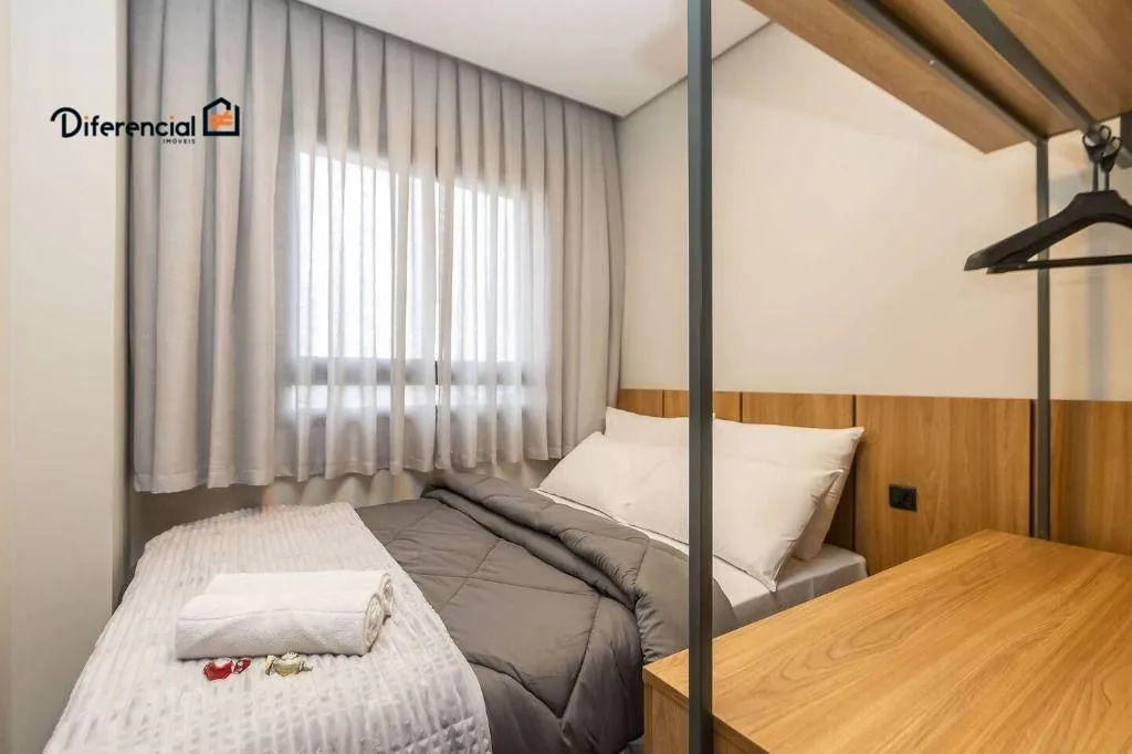 Furnished studio 35 m² with an open-plan kitchen — photo 16
