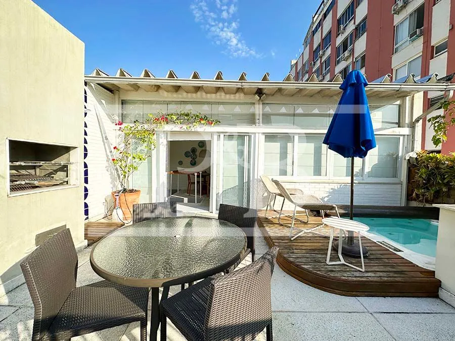 Penthouse with 2 bedrooms, 3 bathrooms and 160 m² — photo 14