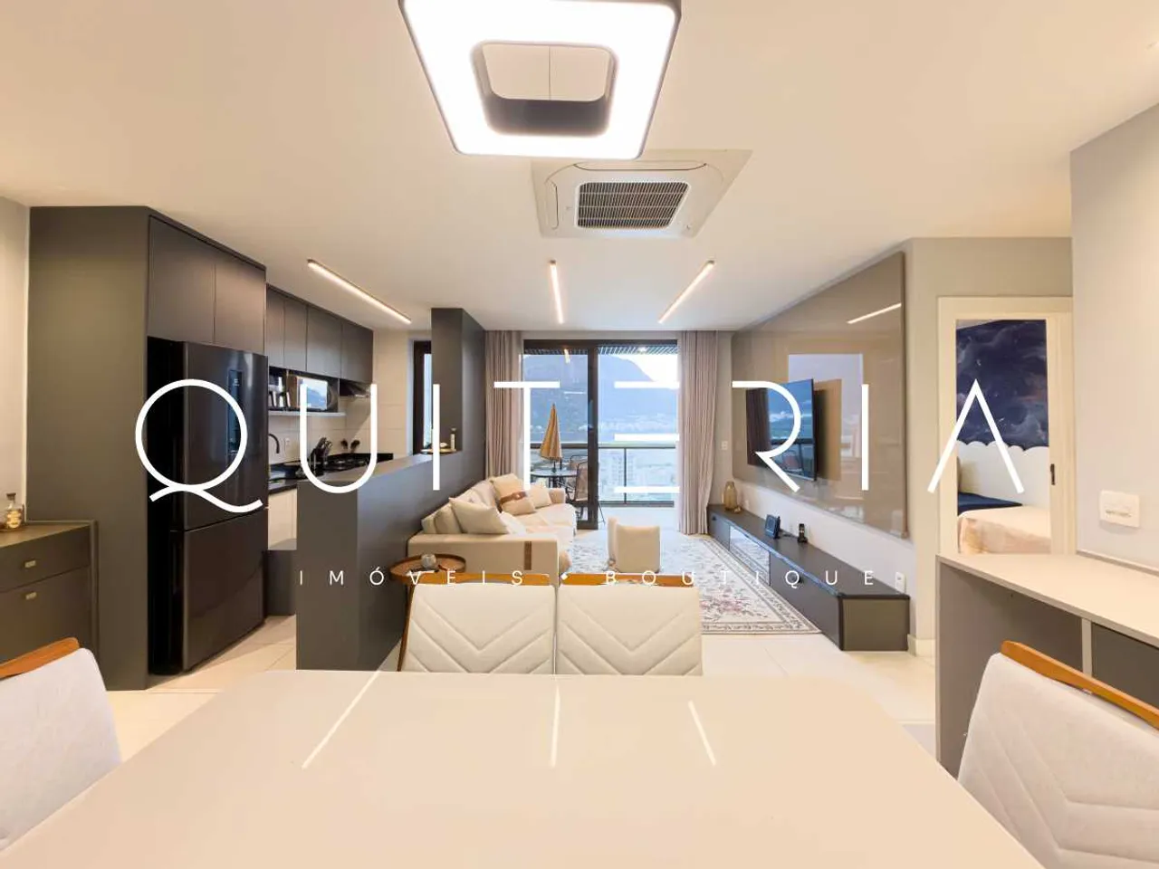 Furnished apartment with an open-plan kitchen — photo 3