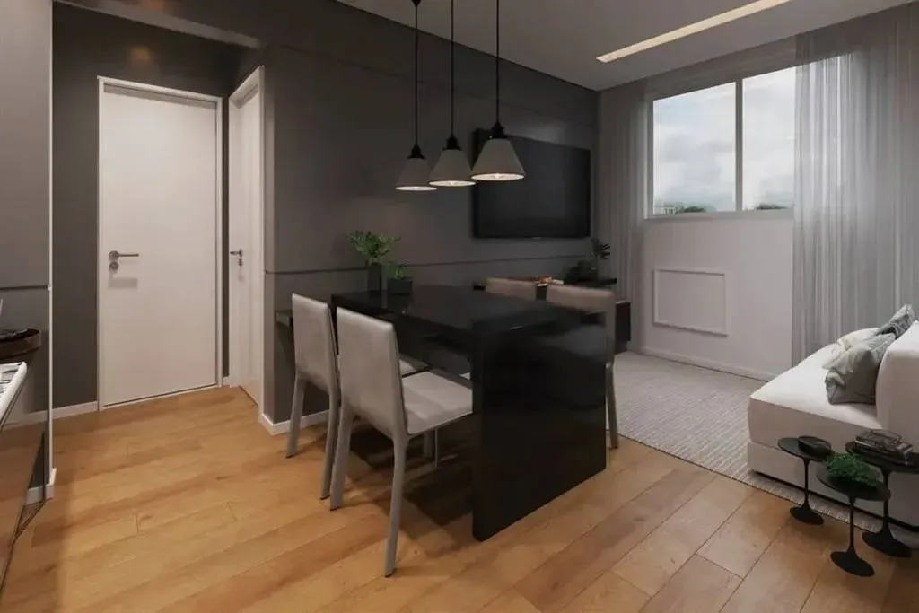 Apartment with 1 bedroom and 1 bathroom, modern feel — photo 4