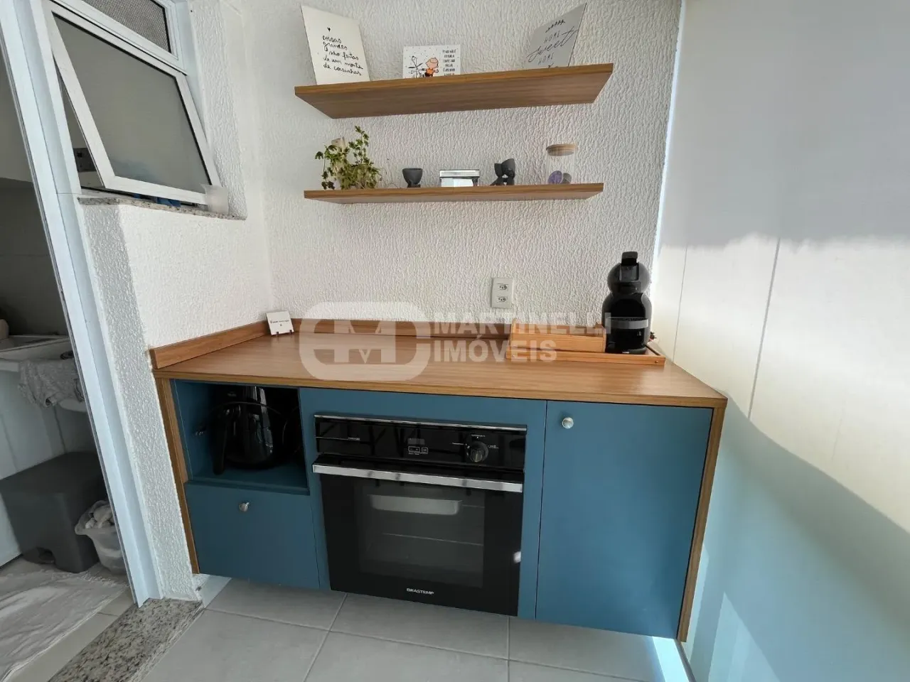 69 m² apartment with a walk-in closet and a washing machine — photo 5