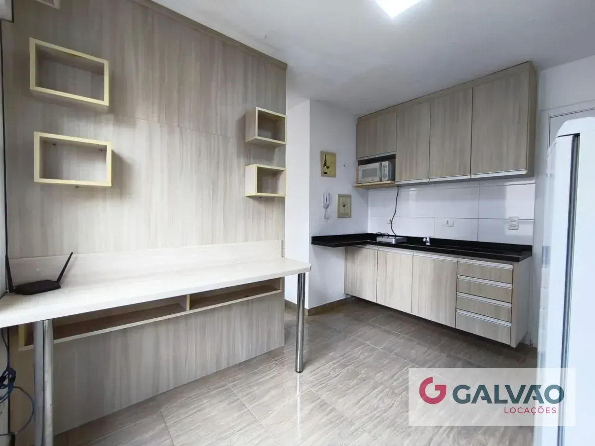 21 m² studio with a home office and a washing machine — photo 6