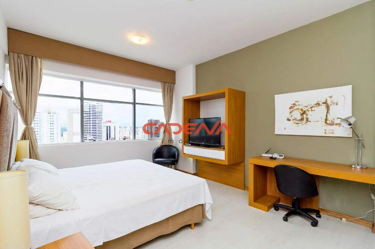 Furnished 29 m² studio with compact kitchen appliances — photo 11