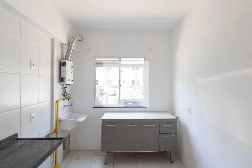 2-bedroom apartment in a building with a gym