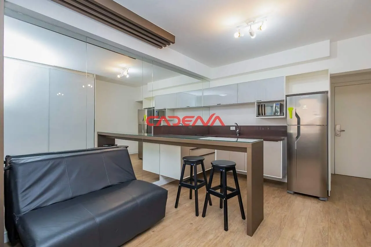Home office in a one-bedroom apartment, 30 m² — photo 31