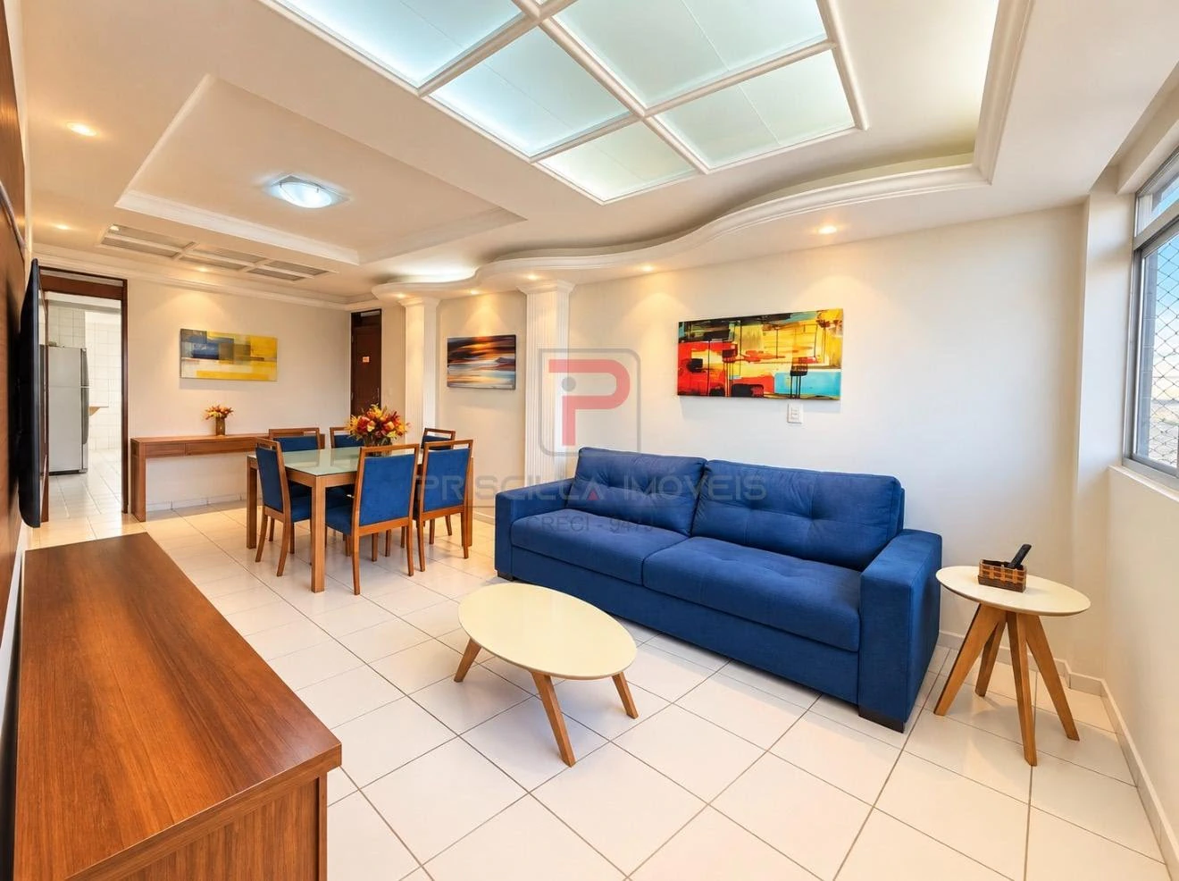 Furnished apartment, 115 m², with a washing machine — photo 23