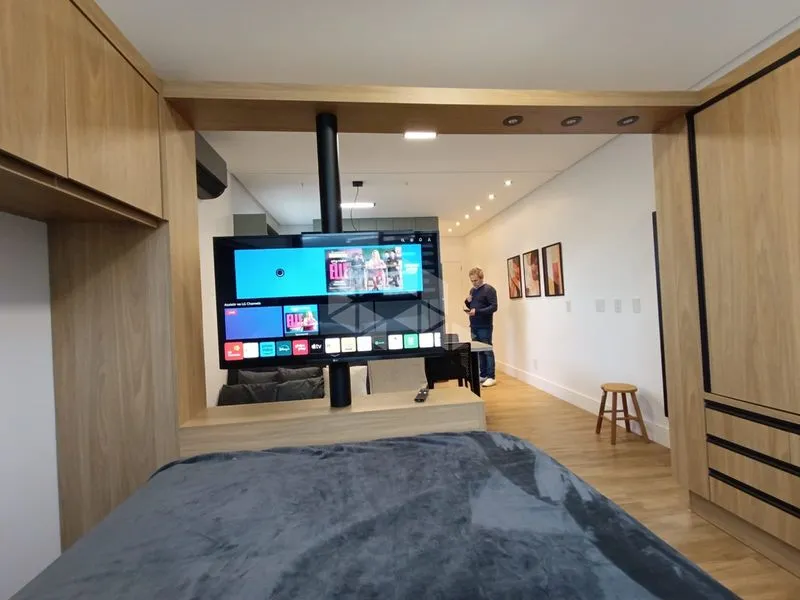 35 m² studio with a washing machine and a home office — photo 15