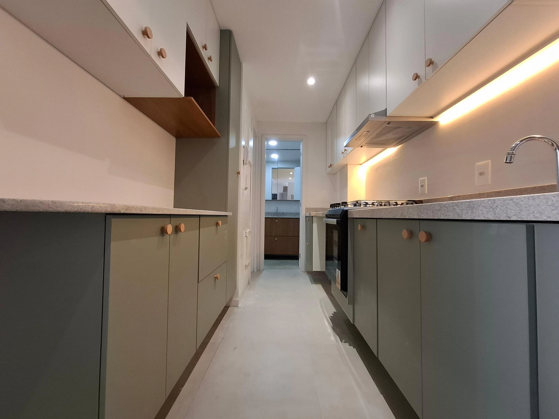 1 quarto e espaço de home office: apartamento de 53 m² — photo 2