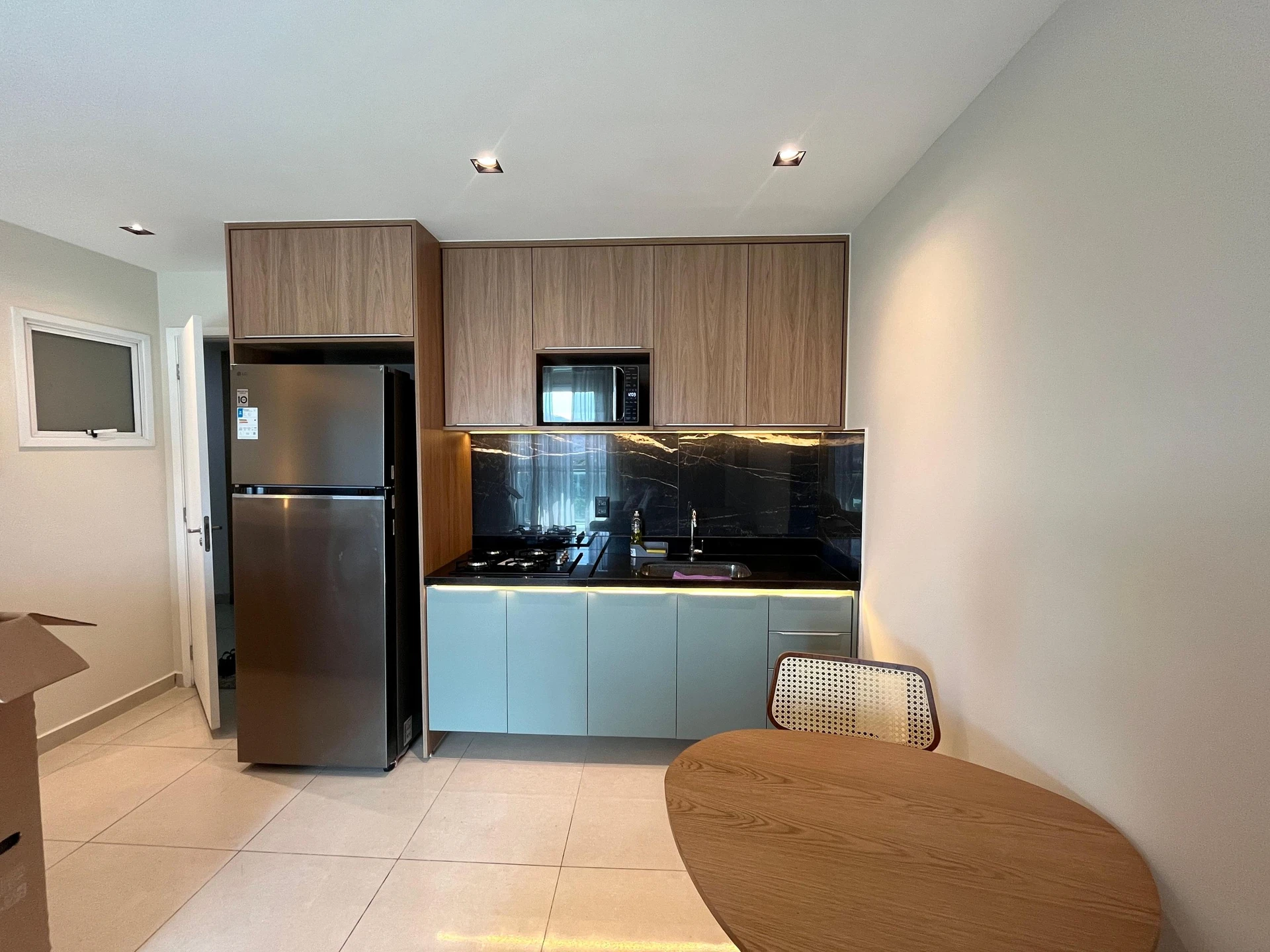 One-bedroom apartment in a building with a sauna — photo 9