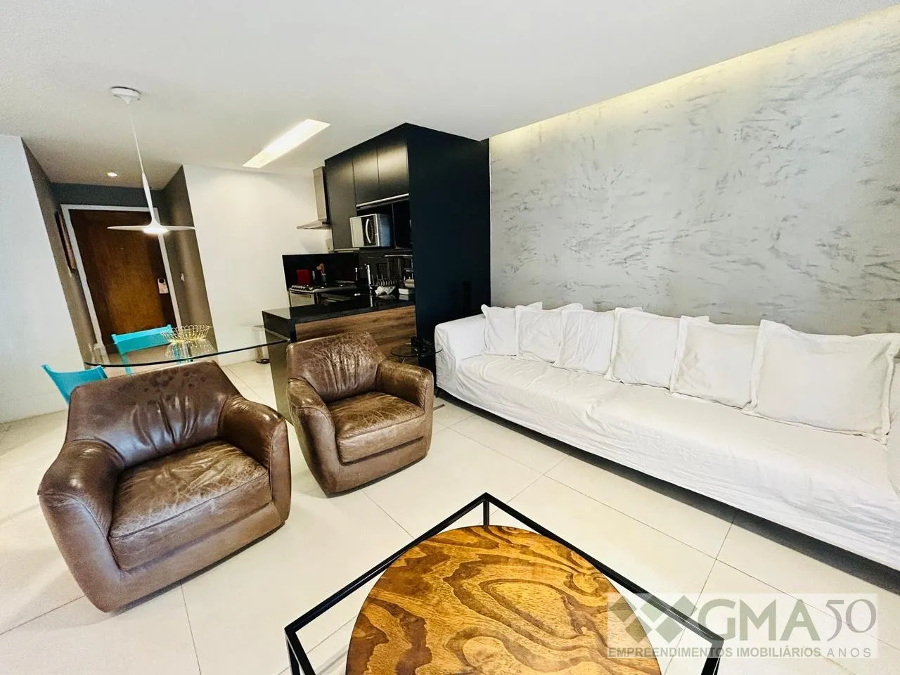 Furnished 2-bedroom apartment with integrated kitchen — photo 15