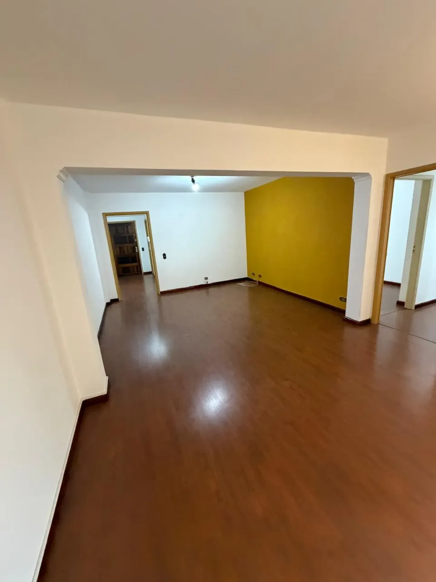 3-bedroom apartment with wood or laminate floors in Curitiba
