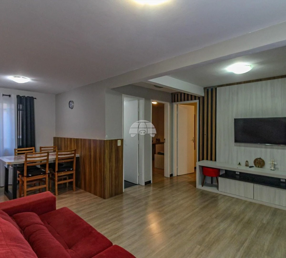 58 m² apartment with a washing machine and a home office — photo 7