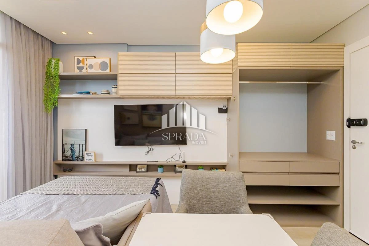 Furnished studio apartment 32 m² with a balcony — photo 19