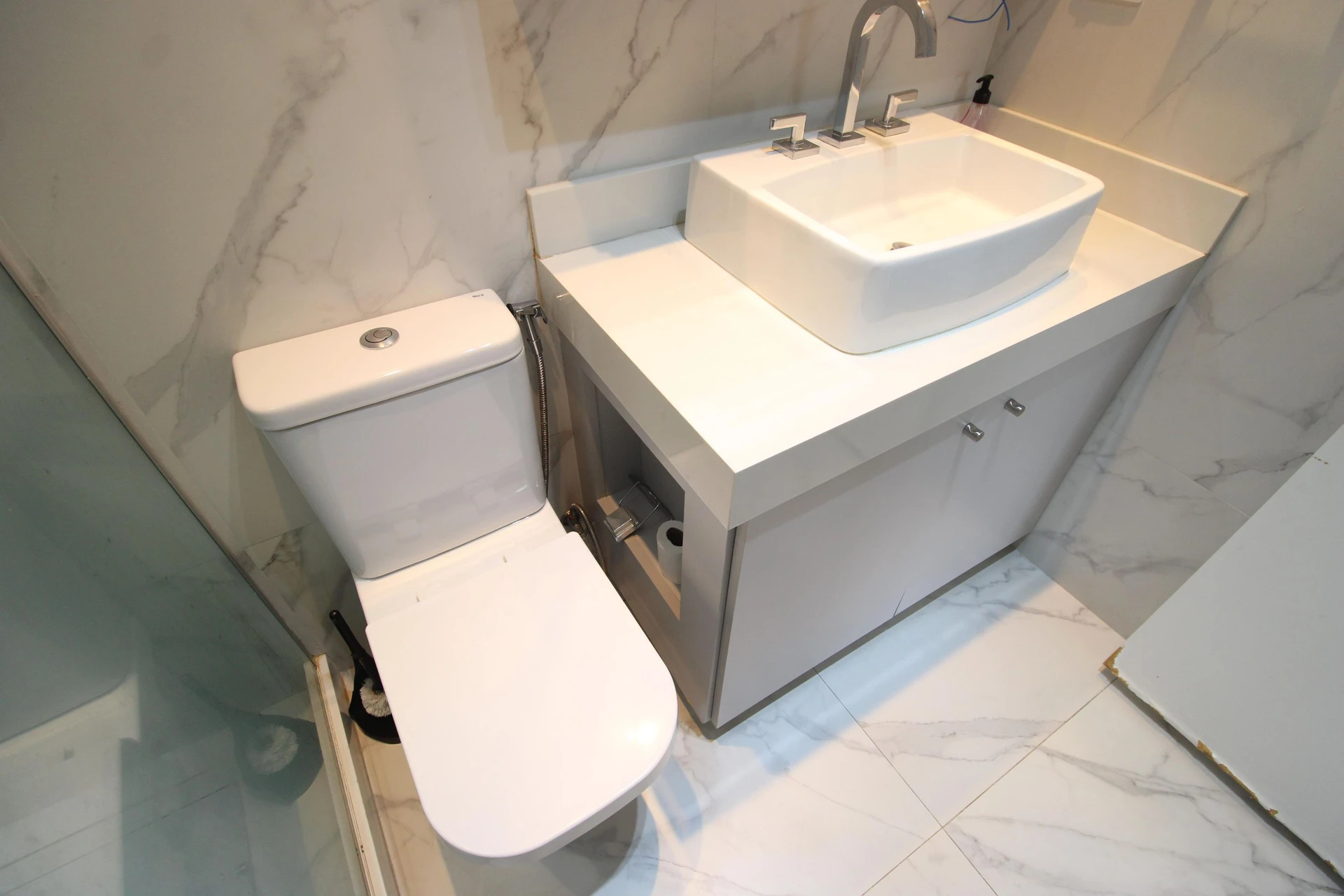 Apartamento mobiliado de 2 quartos em condomínio com sauna — photo 46
