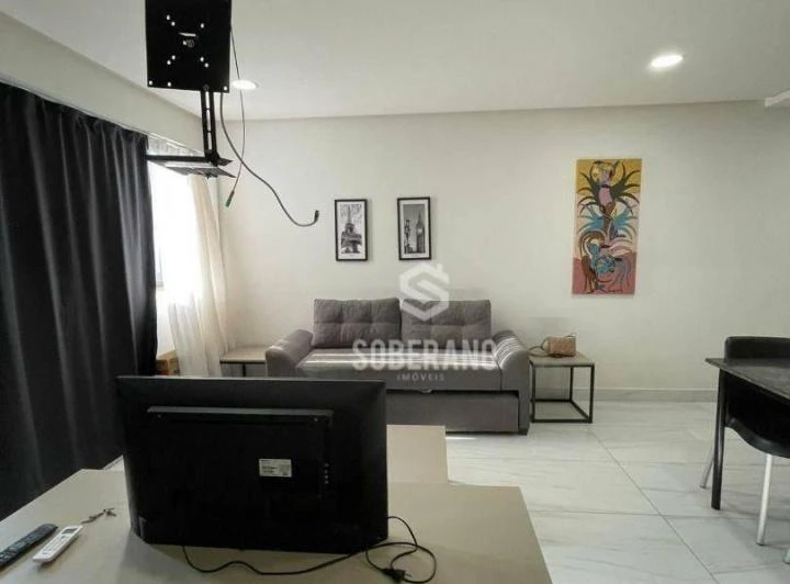 Furnished 1-bedroom apartment with 42 m² and open-plan kitchen — photo 6