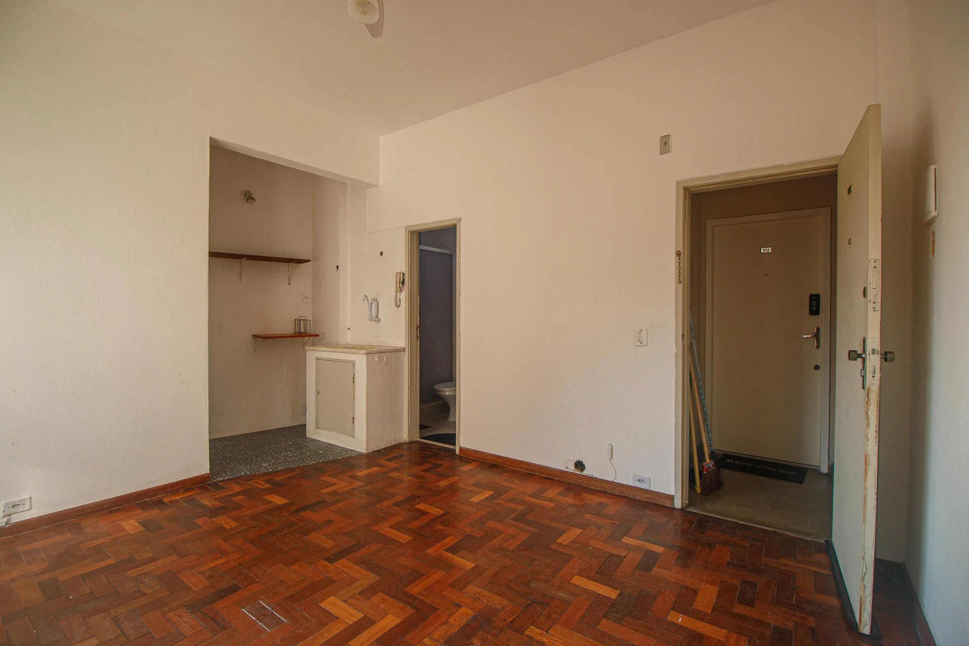 Departamento, 21 m², con piso de madera o laminado — photo 14