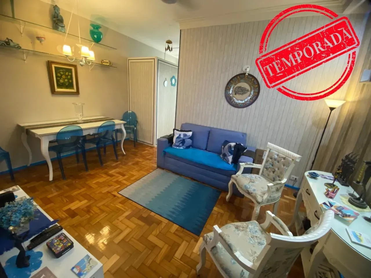 Apartamento amueblado de 1 dormitorio con 48 m²