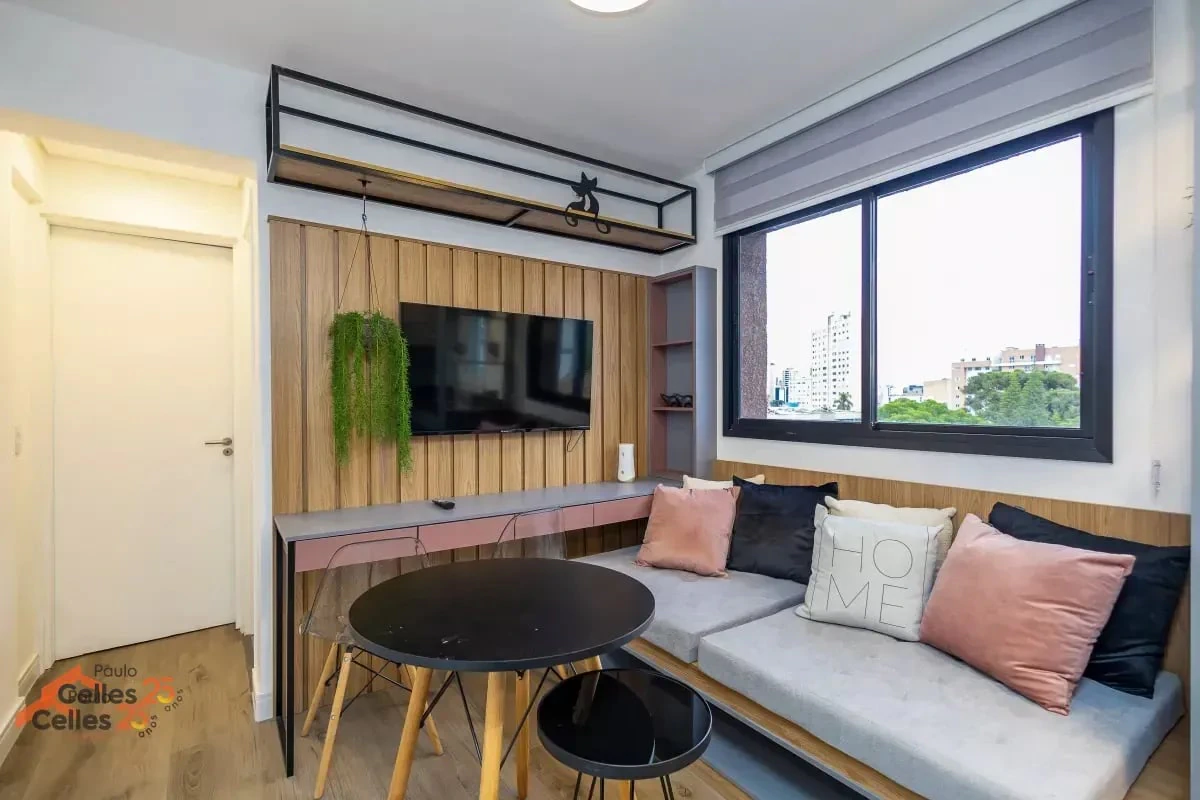 Home office in a one-bedroom apartment, 24 m² — photo 9