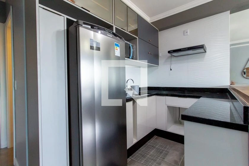 Studio mobiliado com quarto e cozinha integrada — photo 7